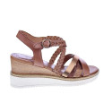Sandalias Tamaris zapatos Mujer modelo 28220 Marrón 