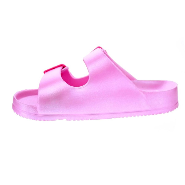 Sandalias Duuo zapatos Mujer modelo Eva Flat Metal 63 Rosa 