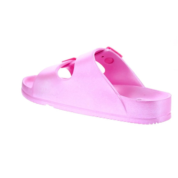 Sandalias Duuo zapatos Mujer modelo Eva Flat Metal 63 Rosa 