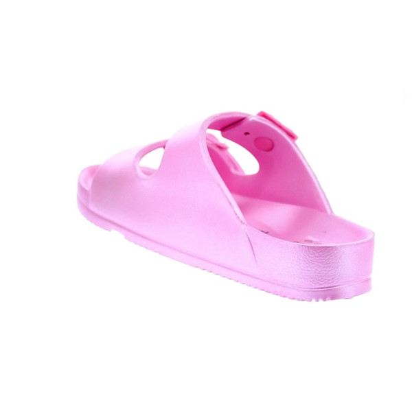 Sandalias Duuo zapatos Mujer modelo Eva Flat Metal 63 Rosa 