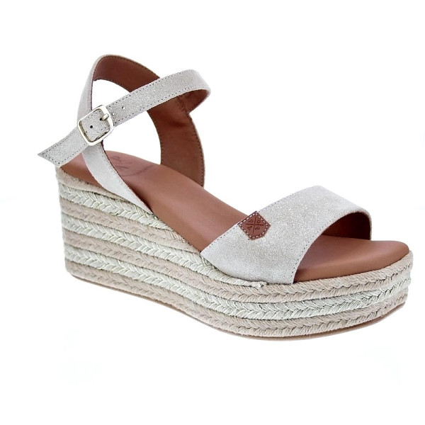 Sandalias Popa zapatos Mujer modelo Akumal Boreal Beige 