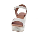 Sandalias Popa zapatos Mujer modelo Akumal Boreal Beige 