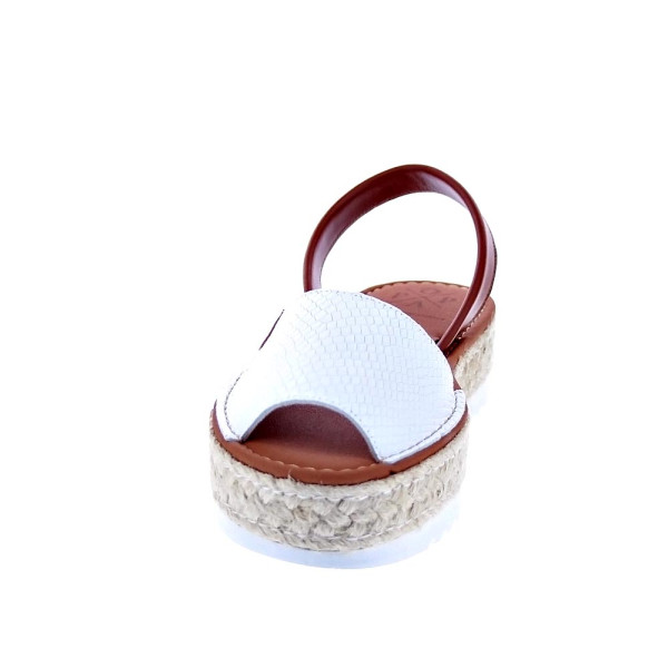Sandalias Popa zapatos Mujer modelo Saona Snake Blanco 