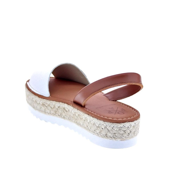 Sandalias Popa zapatos Mujer modelo Saona Snake Blanco 