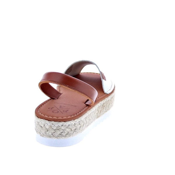 Sandalias Popa zapatos Mujer modelo Saona Snake Blanco 
