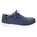 Mocasines Skechers zapatos Hombre modelo Melson Chad Azul Elástico
