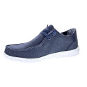Mocasines Skechers zapatos Hombre modelo Melson Chad Azul Elástico