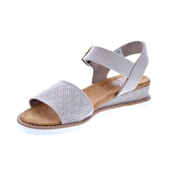 Sandalias Skechers zapatos Mujer modelo Desert Kiss Rosa Velcro