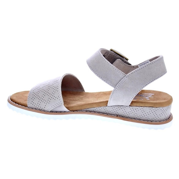 Sandalias Skechers zapatos Mujer modelo Desert Kiss Rosa Velcro