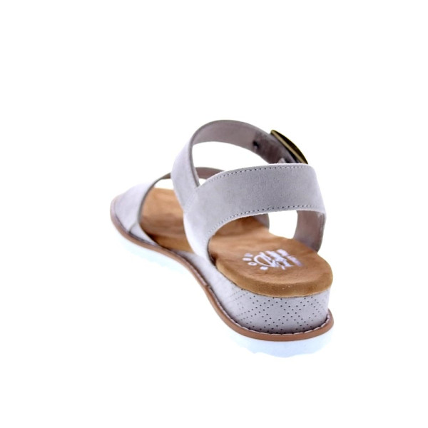 Sandalias Skechers zapatos Mujer modelo Desert Kiss Rosa Velcro