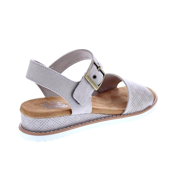 Sandalias Skechers zapatos Mujer modelo Desert Kiss Rosa Velcro