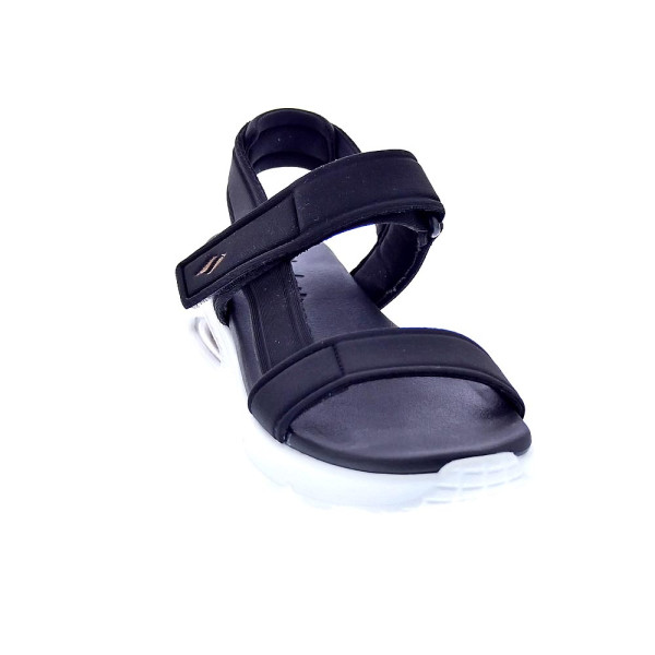 Sandalias Skechers zapatos Mujer modelo Uno Negro Velcro