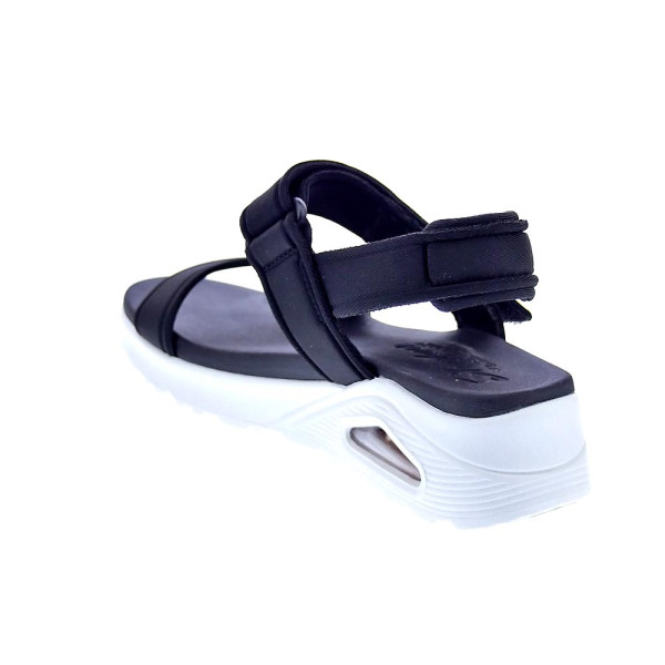 Sandalias Skechers zapatos Mujer modelo Uno Negro Velcro