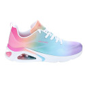 Zapatillas Skechers zapatos Mujer modelo Tres Air Multicolor Cordón