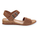 Sandalias Skechers zapatos Mujer modelo Desert Kiss Marrón Velcro