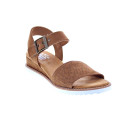 Sandalias Skechers zapatos Mujer modelo Desert Kiss Marrón Velcro