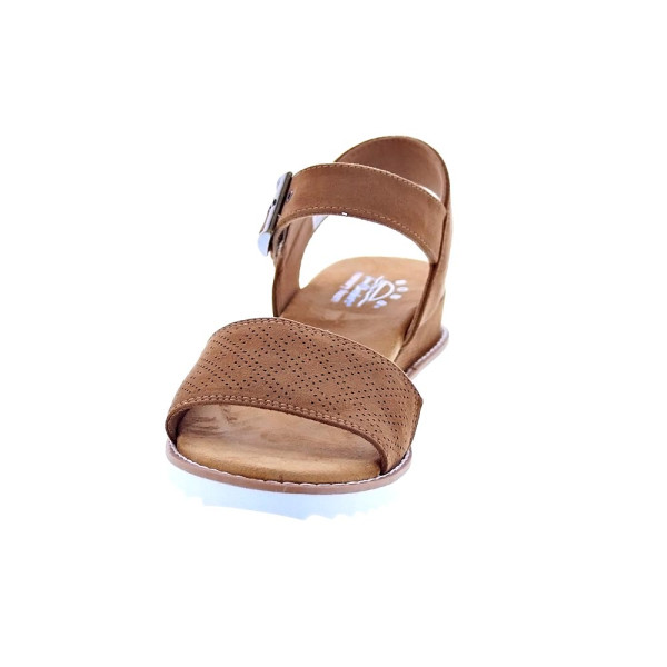 Sandalias Skechers zapatos Mujer modelo Desert Kiss Marrón Velcro