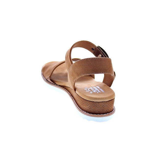 Sandalias Skechers zapatos Mujer modelo Desert Kiss Marrón Velcro