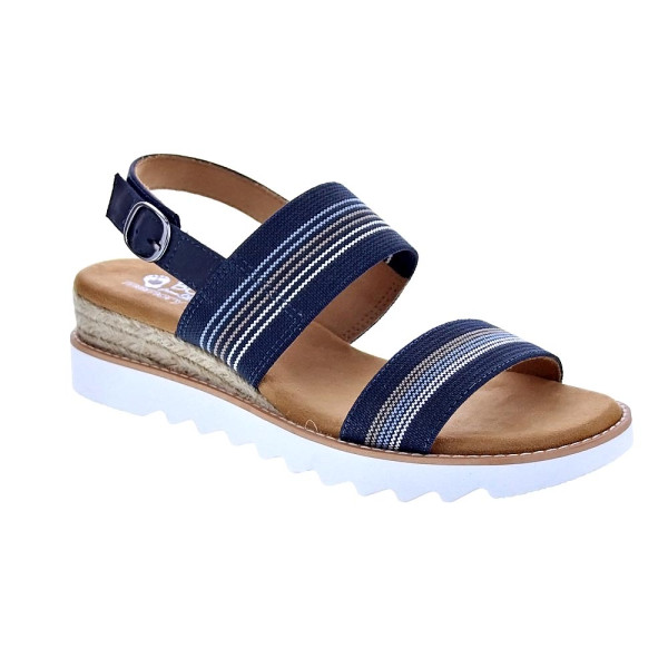 Sandalias Skechers zapatos Mujer modelo Desert Kiss Beige Velcro