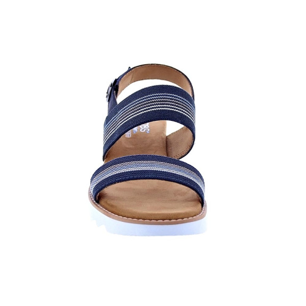 Sandalias Skechers zapatos Mujer modelo Desert Kiss Beige Velcro