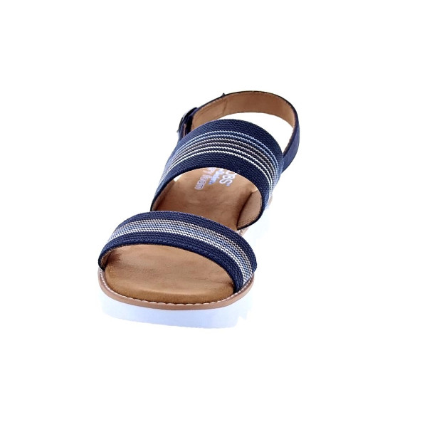 Sandalias Skechers zapatos Mujer modelo Desert Kiss Beige Velcro