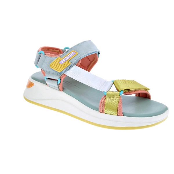 Sandalias Hoff zapatos Mujer modelo MAKAROA Gris Velcro