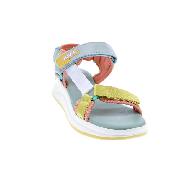 Sandalias Hoff zapatos Mujer modelo MAKAROA Gris Velcro