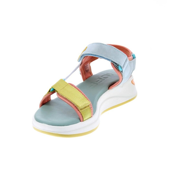 Sandalias Hoff zapatos Mujer modelo MAKAROA Gris Velcro