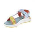Sandalias Hoff zapatos Mujer modelo MAKAROA Gris Velcro