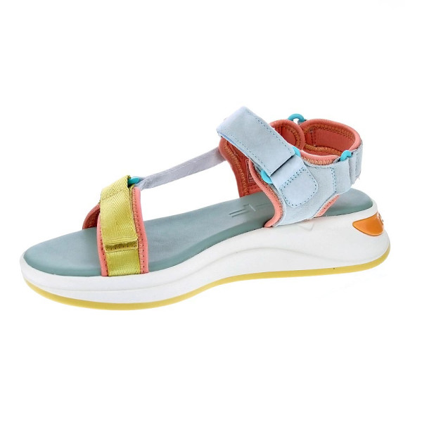 Sandalias Hoff zapatos Mujer modelo MAKAROA Gris Velcro