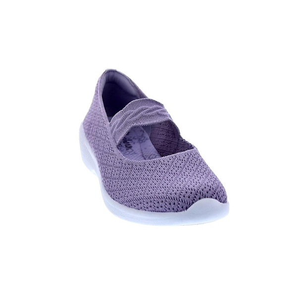 Bailarinas Skechers zapatos Mujer modelo Arya Thats Sweet Violeta Velcro