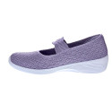 Bailarinas Skechers zapatos Mujer modelo Arya Thats Sweet Violeta Velcro