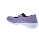Bailarinas Skechers zapatos Mujer modelo Arya Thats Sweet Violeta Velcro