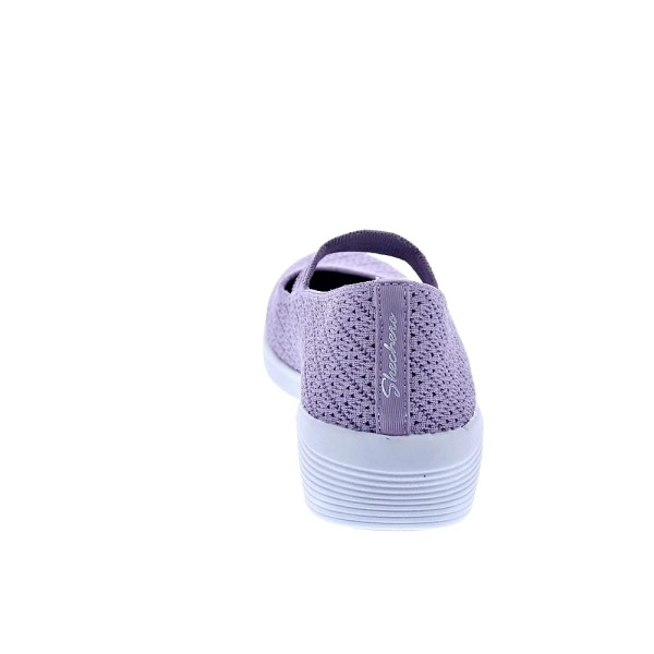 Bailarinas Skechers zapatos Mujer modelo Arya Thats Sweet Violeta Velcro