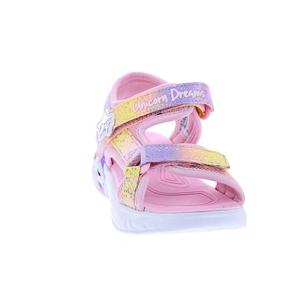 Sandalias Skechers zapatos Niña modelo Unicorn Dreams Rosa Velcro