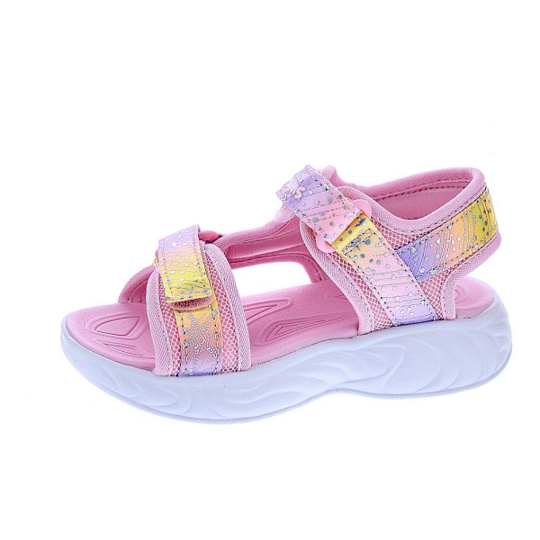 Sandalias Skechers zapatos Niña modelo Unicorn Dreams Rosa Velcro