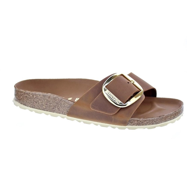 Chanclas Birkenstock zapatos Mujer modelo Madrid Narrow Marrón 