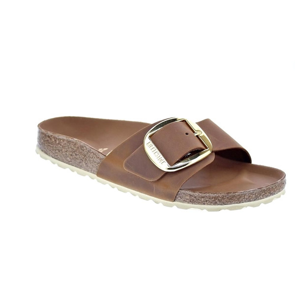 Chanclas Birkenstock zapatos Mujer modelo Madrid Narrow Marrón 