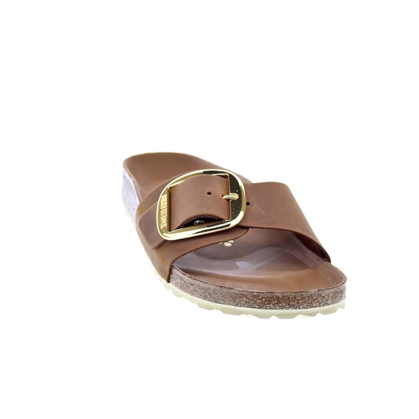 Chanclas Birkenstock zapatos Mujer modelo Madrid Narrow Marrón 