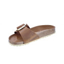 Chanclas Birkenstock zapatos Mujer modelo Madrid Narrow Marrón 
