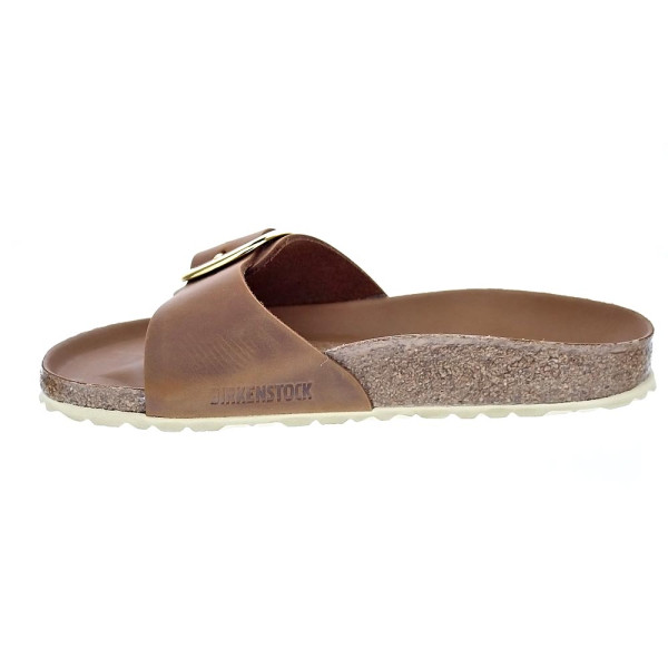 Chanclas Birkenstock zapatos Mujer modelo Madrid Narrow Marrón 