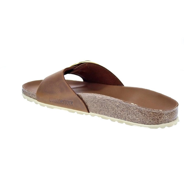 Chanclas Birkenstock zapatos Mujer modelo Madrid Narrow Marrón 