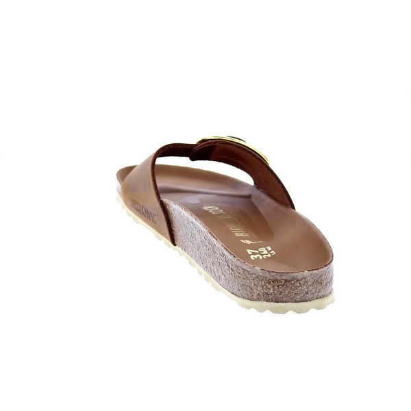 Chanclas Birkenstock zapatos Mujer modelo Madrid Narrow Marrón 