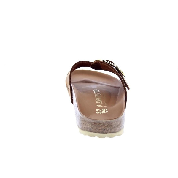 Chanclas Birkenstock zapatos Mujer modelo Madrid Narrow Marrón 