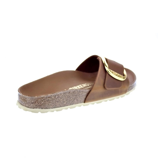 Chanclas Birkenstock zapatos Mujer modelo Madrid Narrow Marrón 