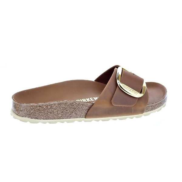 Chanclas Birkenstock zapatos Mujer modelo Madrid Narrow Marrón 