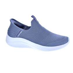 Zapatillas Skechers zapatos Mujer modelo Slip-ins Ultra Flex Azul  2
