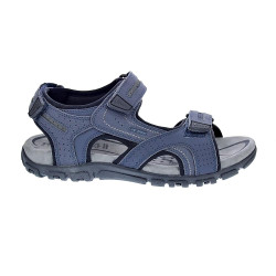 Sandalias Geox zapatos Hombre modelo Strada Azul Velcro