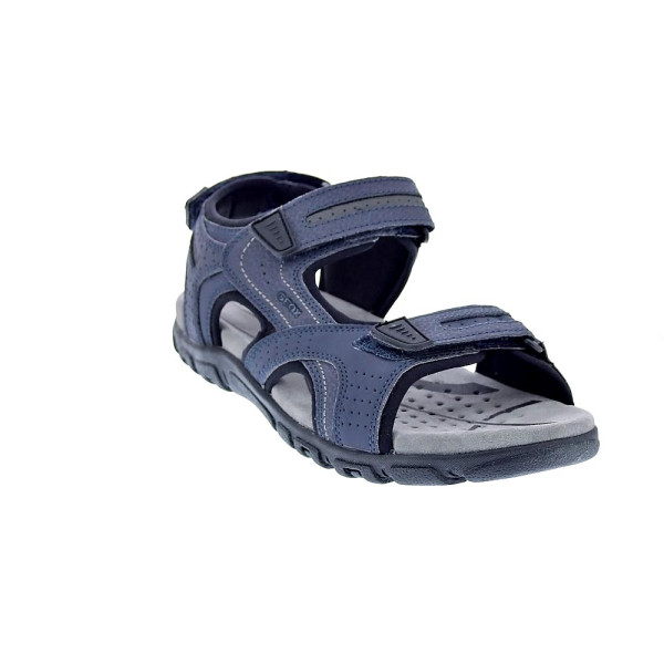 Sandalias Geox zapatos Hombre modelo Strada Azul Velcro