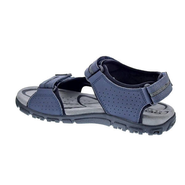 Sandalias Geox zapatos Hombre modelo Strada Azul Velcro